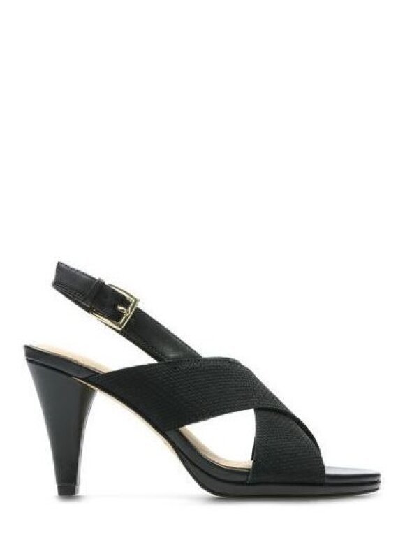 CLARKS - sandal med hæl