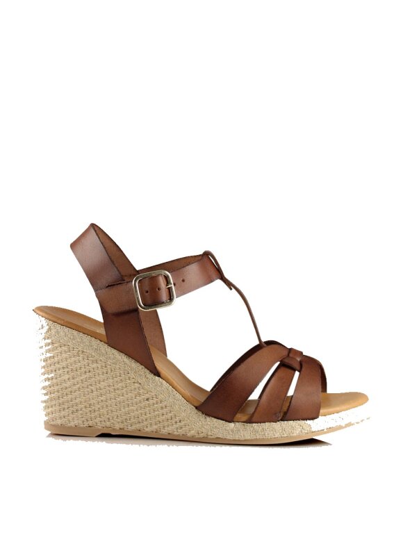 Helle M - Damesandaler - sandal med hæl