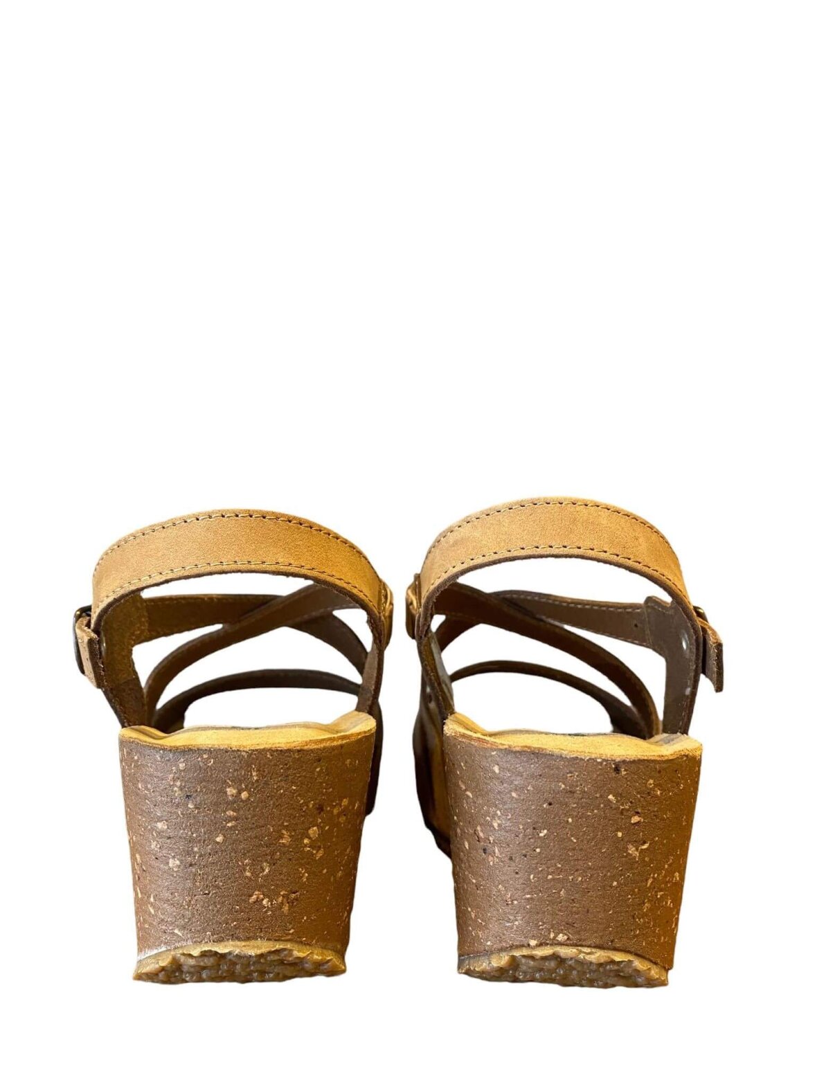 Shop sandaler BioNatura totora/mørk sand farvet nubuck hos Helle M i