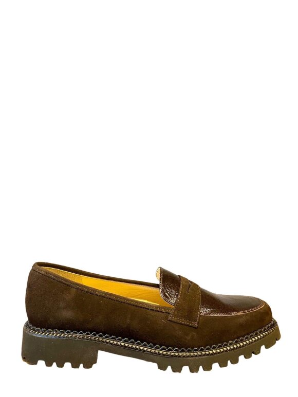 BRUNATE - Brunate brun loafers